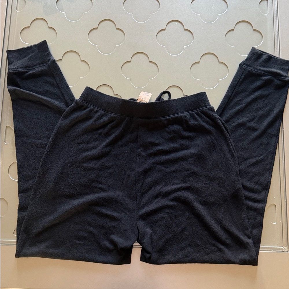 🆕 PINK Victoria’s Secret Cozy Jogger Sleep Pants NWT Black Logo Women’s Size XS - Picture 7 of 14